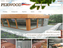 Tablet Screenshot of perwood.cz